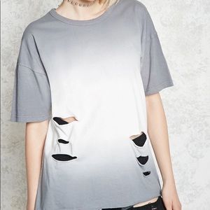 Ombré grey T-shirt